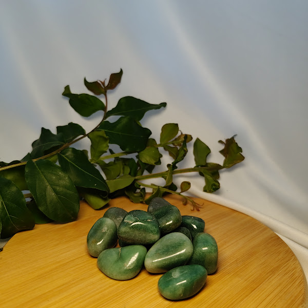 Pedra Rolada Quartzo Verde Natural