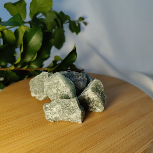 Pedra Bruta Quartzo Verde Natural