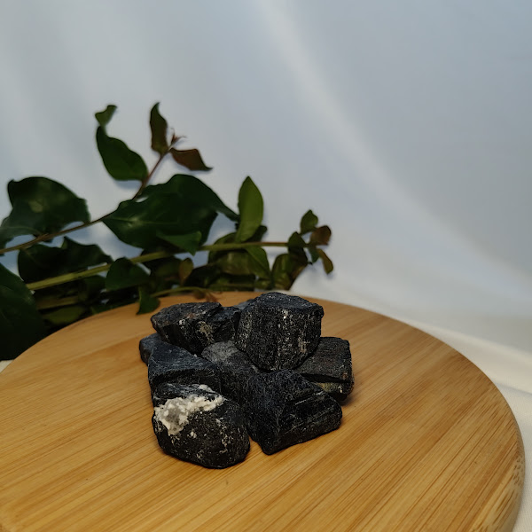 Pedra Bruta Turmalina Negra Natural