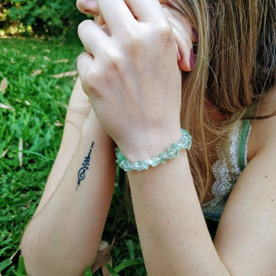 Pulseira Fluorita