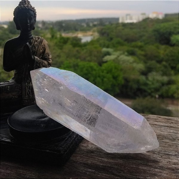 Ponta de Cristal Banho de Aura