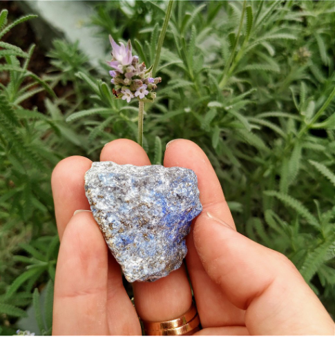 Pedra Bruta Lápis Lazúli Natural