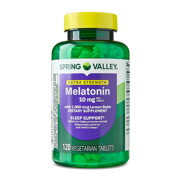 Melatonina 10mg - 120 Tablets Spring Valley