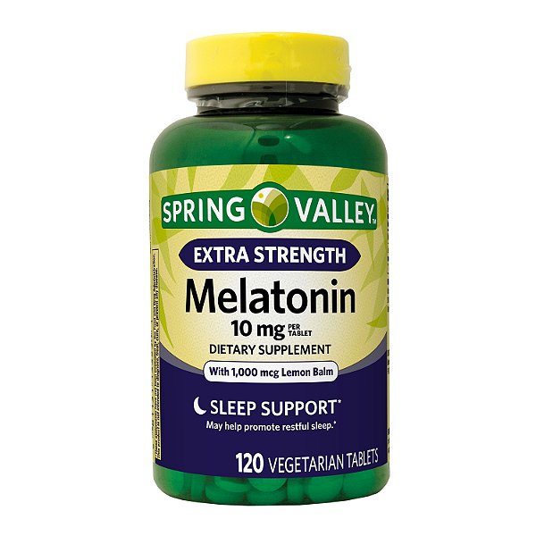 Melatonina 10mg - 120 Tablets Spring Valley