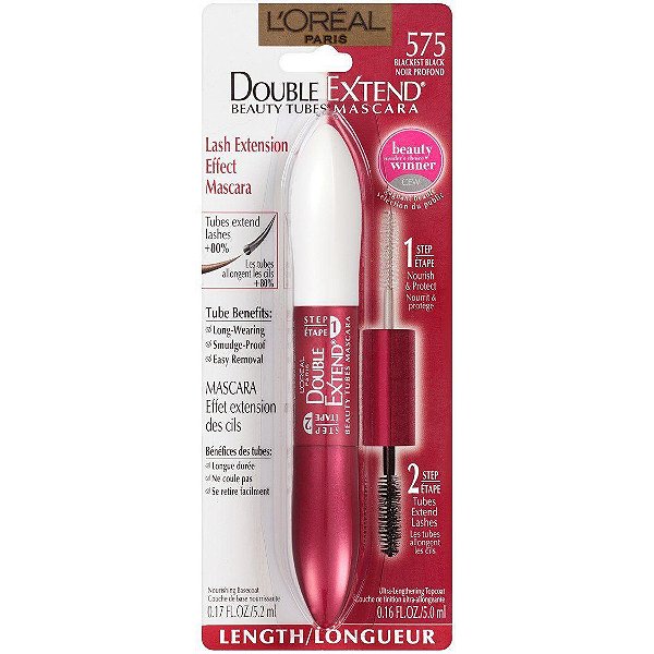 Loreal - Máscara de Cílios Double Extend Beauty Tubes 575