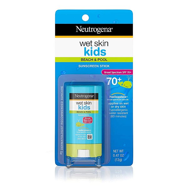 Neutrogena - Protetor Solar Bastão Wet Skin Kids Spf 70+