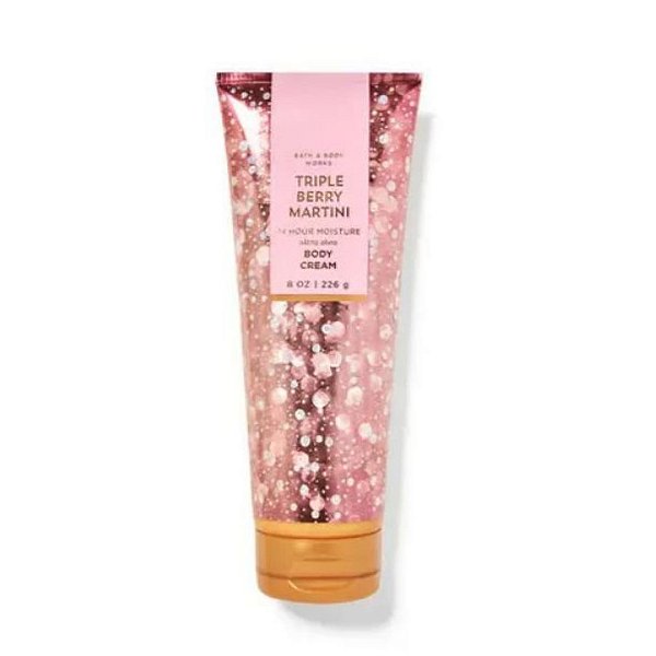 Bath & Body Works - Creme Hidratante Corporal Body Cream Triple Berry Martini