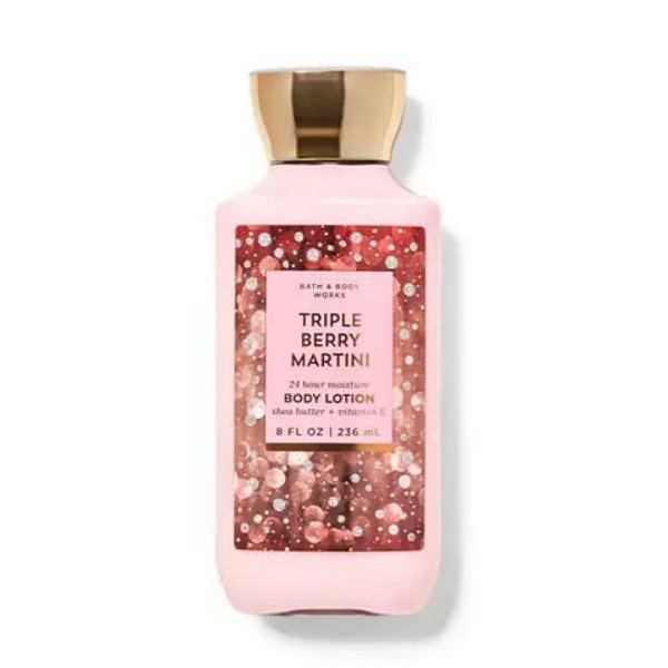 Bath & Body Works - Loção Hidratante Corporal Body Lotion Triple Berry Martini