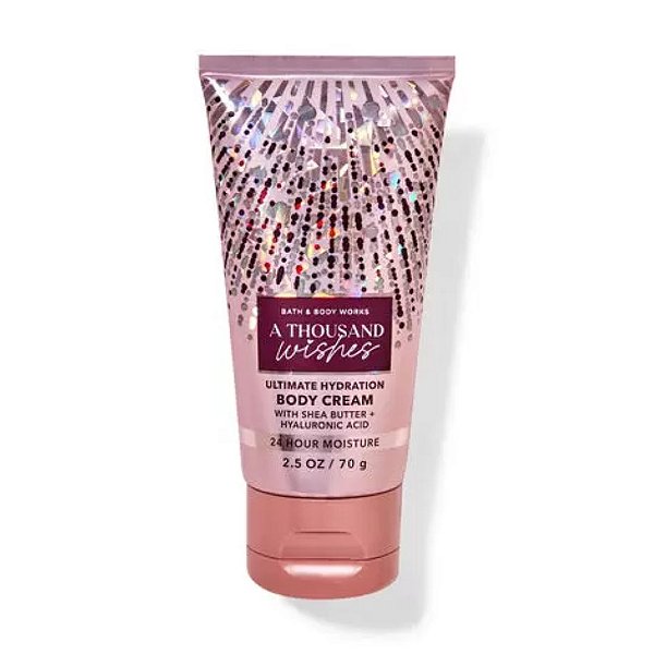 Bath & Body Works - Mini Creme Hidratante Corporal Body Cream A Thousand Wishes