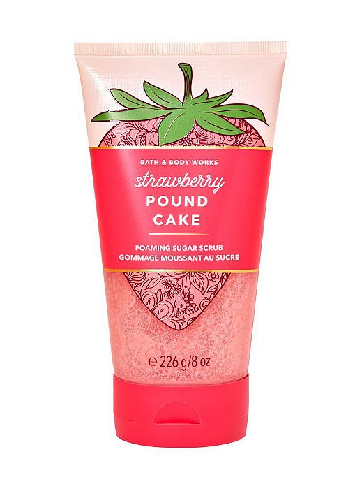 Bath & Body Works - Esfoliante Corporal Strawberry Pound Cake