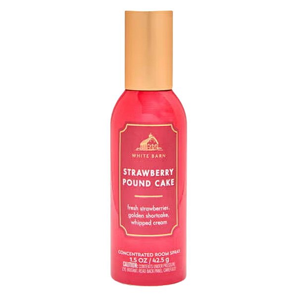 Bath & Body Works - Spray Concentrado De Ambiente Strawberry Pound Cake