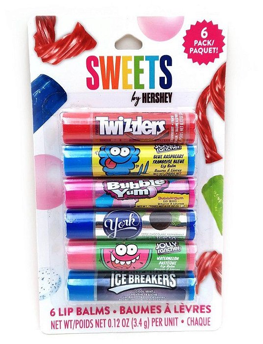 Kit Lip Balm Hidratante Labial Hershey'S