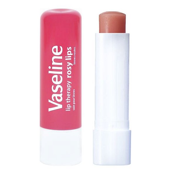 Vaseline - Hidratante Labial Lip Balm Bastão Rosy Lips