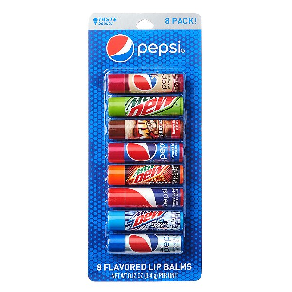 Kit Lip Balm Refrigerante Pepsi Hidratante Labial