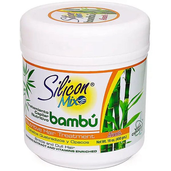 Máscara Capilar Silicon Mix Bambu Nutritivo 450g