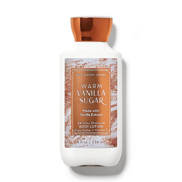 Bath & Body Works - Loção Hidratante Corporal Body Lotion Warm Vanilla Sugar