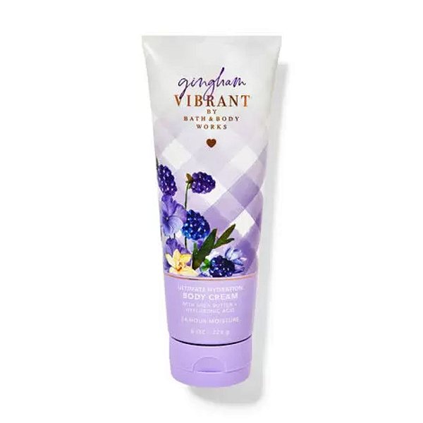 Bath & Body Works - Creme Hidratante Corporal Body Cream Gingham Vibrant