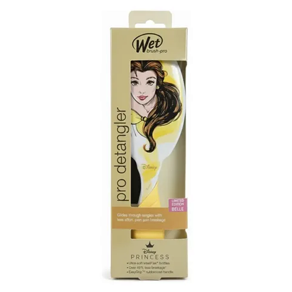 Wet Brush - Escova de Cabelo Disney Princesas Bela - Edição Limitada