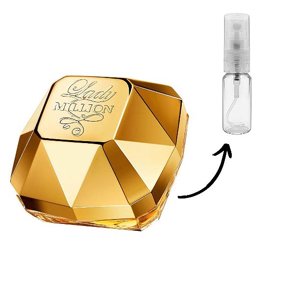 Paco Rabanne - Decant Perfume Lady Million Feminino Edp