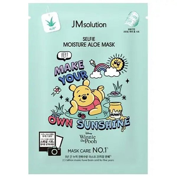 JM Solution - Máscara Facial Disney Collection Selfie Moisture Aloe Mask