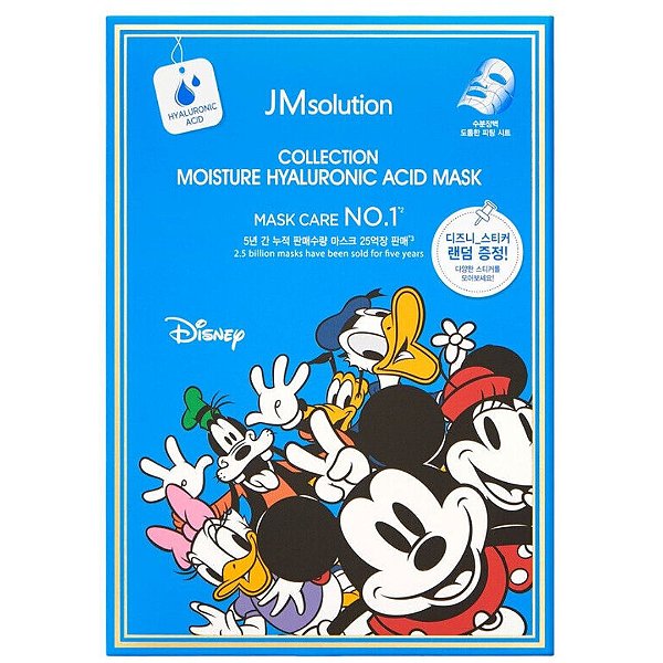JM Solution - Máscara Facial Disney Collection Moisture Hyaluronic Acid Mask