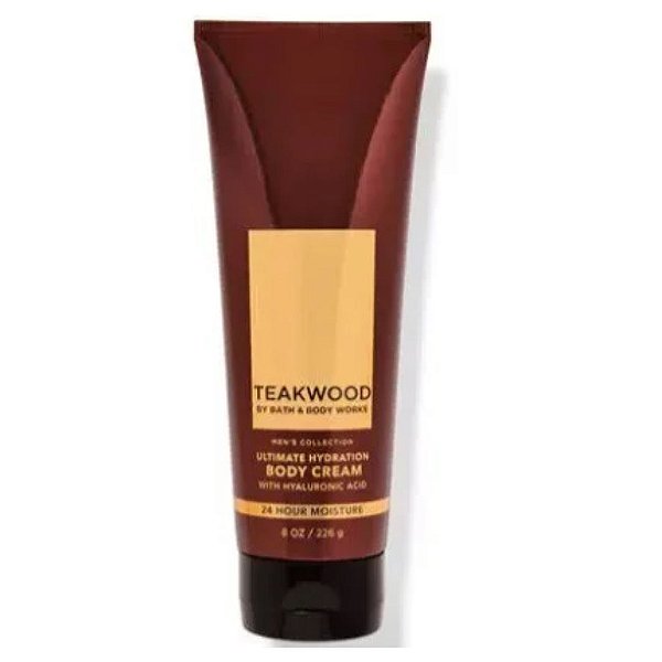 Bath & Body Works - Creme Hidratante Corporal Body Cream Teakwood