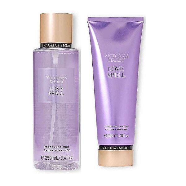 Victoria's Secret - Kit Love Spell Body Splash + Hidratante