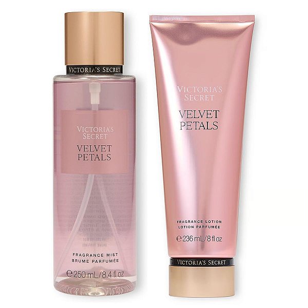 Victoria's Secret - Kit Velvet Petals Body Splash + Hidratante