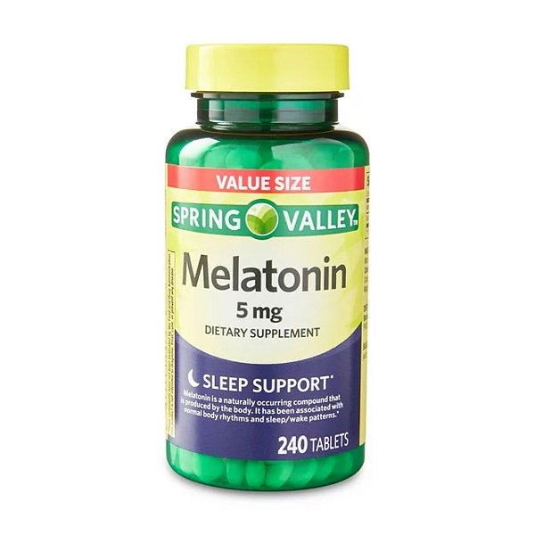 Melatonina 5mg - 240 Tablets Spring Valley