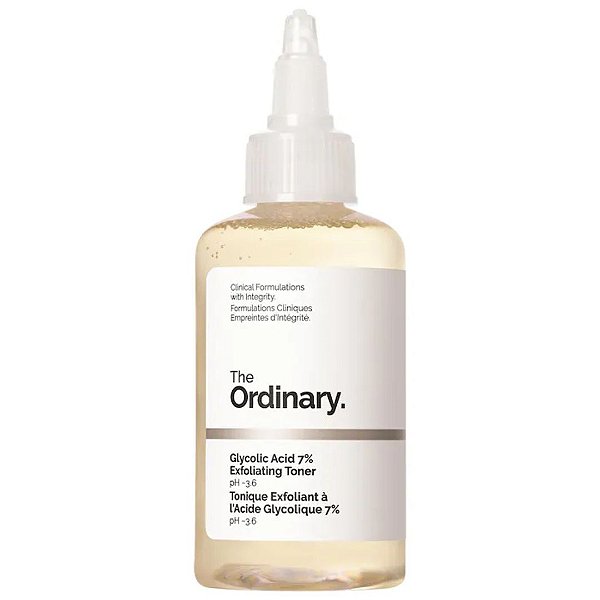The Ordinary - Ácido Glicólico 7% Exfoliating Toner 100ml