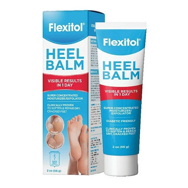 Flexitol - Creme Para os Pés Heel Balm Rich Moisturizing & Exfoliating Foot Cream