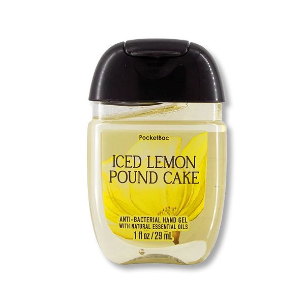 Bath & Body Works - Álcool Em Gel Iced Lemon Pound Cake
