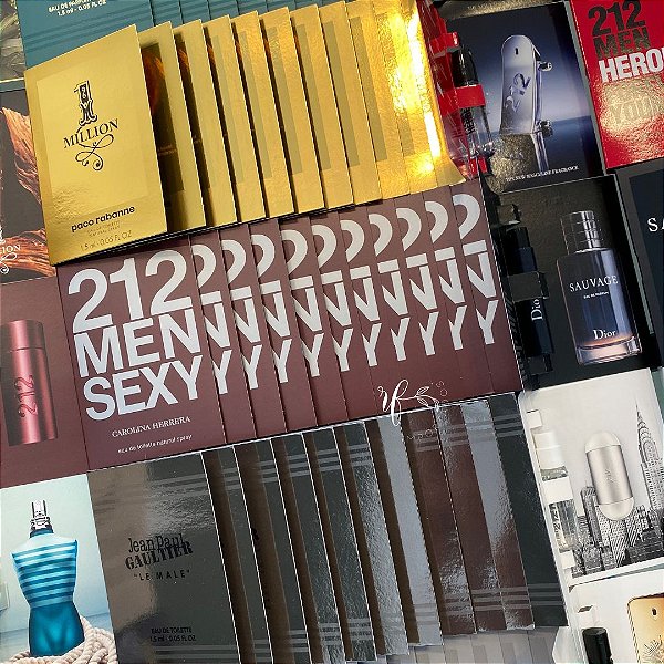 Amostras Flaconetes Perfumes Importados - Masculino 2