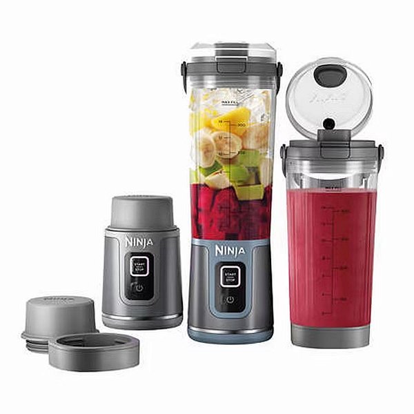 (SOB ENCOMENDA) Ninja Blast Blender Mini Liquidificador Portátil - Contém 2 unidades (Kit)