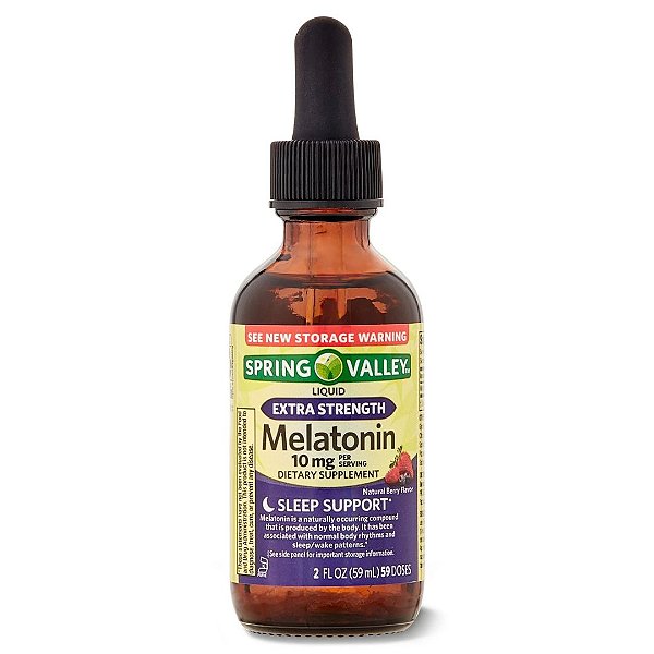 Melatonina Líquida 10mg - Spring Valley