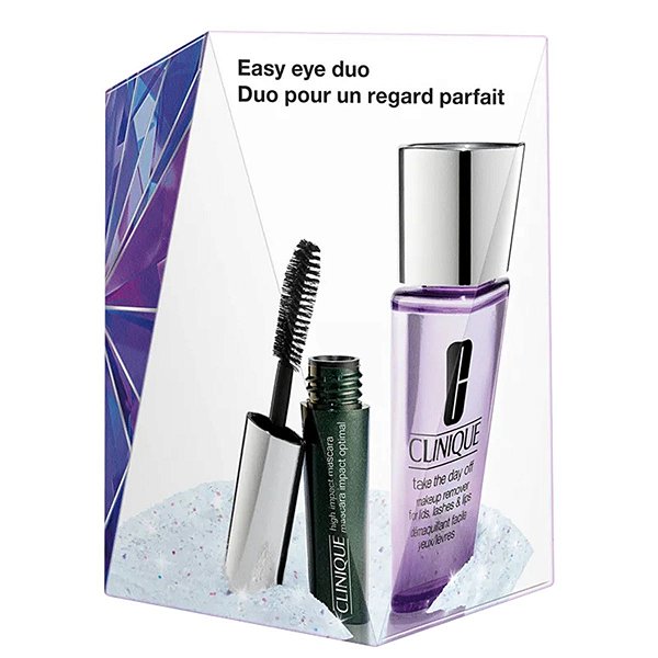 Clinique - Kit Easy Eye Duo Máscara para Cílios e Removedor de Maquiagem