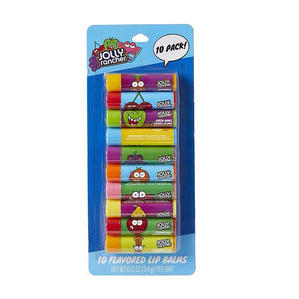Kit Lip Balm Jolly Rancher Hidratante Labial
