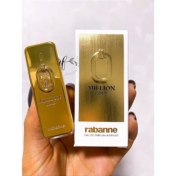 Paco Rabanne - Miniatura Perfume One Million Gold Masculino EDP Intense 5ml