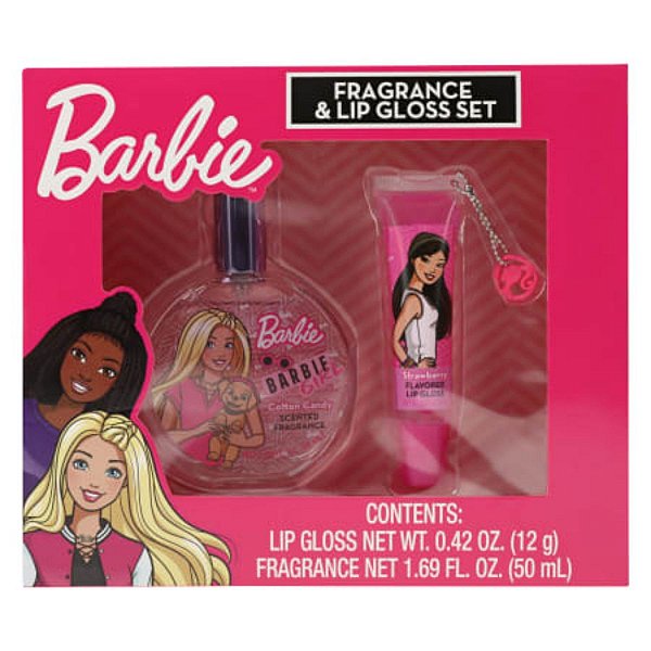 Barbie - Fragrância + Gloss Labial