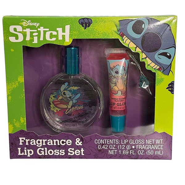 Disney Stitch - Fragrância + Gloss Labial