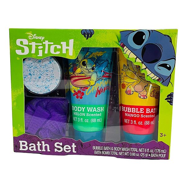 Disney Stitch - Kit de Banho Completo