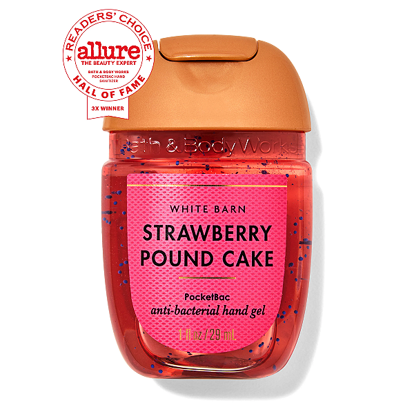 Bath & Body Works - Álcool Em Gel Strawberry Pound Cake