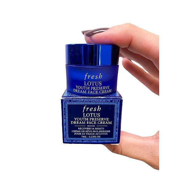 Fresh - Mini Creme Facial Noturno Lotus Youth Preserve Dream Face Cream 7ml