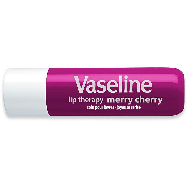 Vaseline - Hidratante Labial Lip Balm Bastão Merry Cherry Holiday Edição Limitada