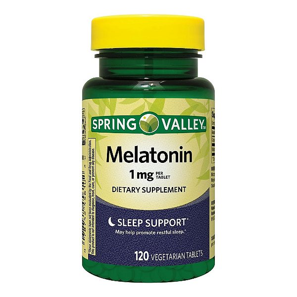 Melatonina 1mg - 120 Tablets Spring Valley
