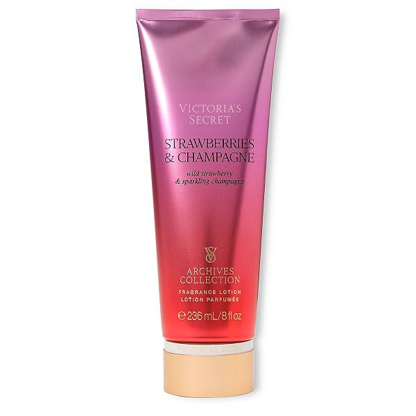 Victoria's Secret - Hidratante Corporal Strawberries & Champagne - Archives Collection