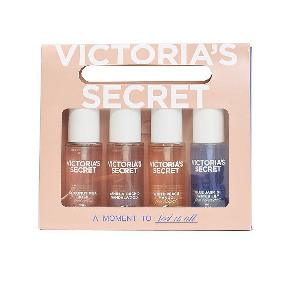 (SOB ENCOMENDA) Victoria's Secret - Kit Mini Hair & Body Mist