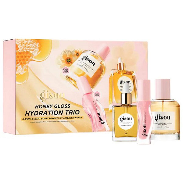 (SOB ENCOMENDA) Gisou - Kit Trio de Hidratação Honey Gloss