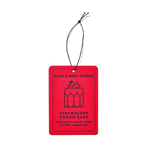 Bath & Body Works - Difusor Aromatizador De Carro e Ambiente Strawberry Pound Cake