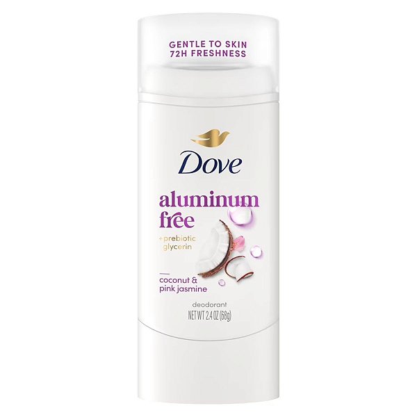 Dove - Desodorante em Bastão Sem Alumínio Coconut & Pink Jasmine 74g